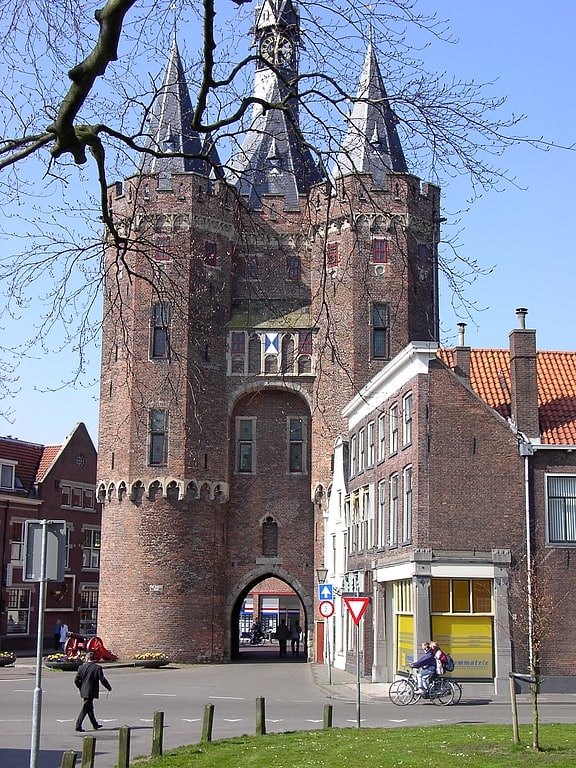 Historical landmark in Zwolle, Netherlands