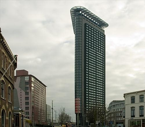 Skyscraper in the Hague, Netherlands