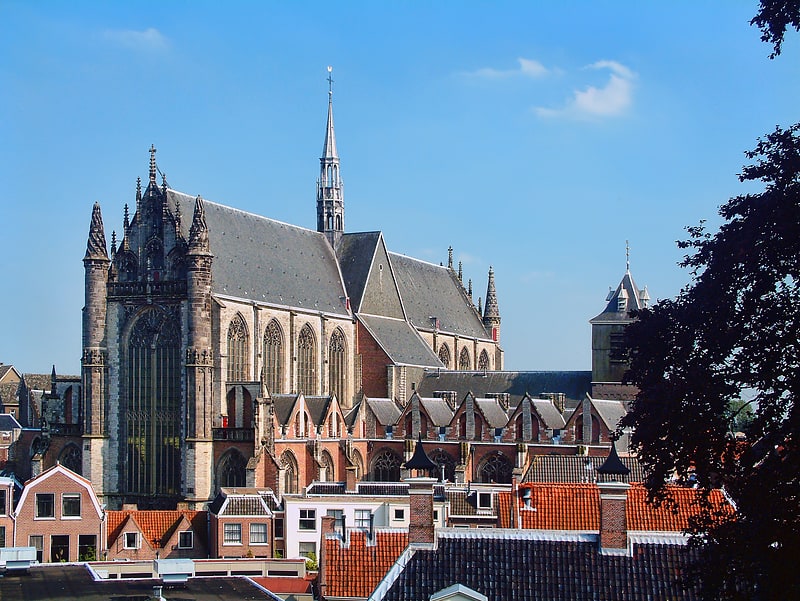 Kirche in Leiden, Niederlande