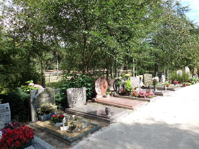 Cemetery in Leusden, Netherlands