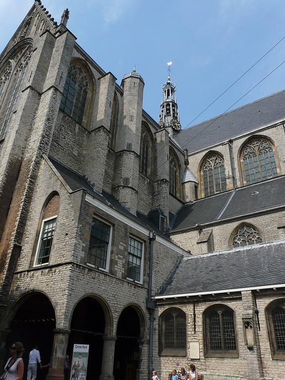 Protestant church in Alkmaar, Netherlands