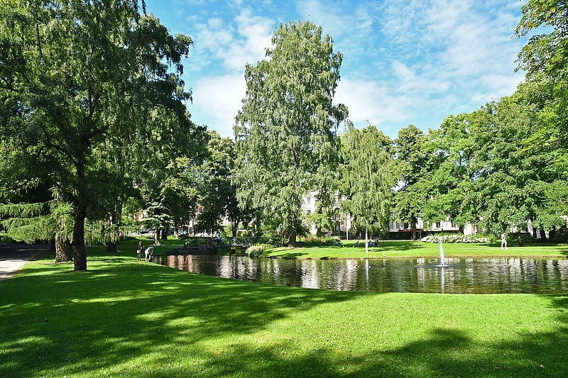 Parque en Oslo, Noruega