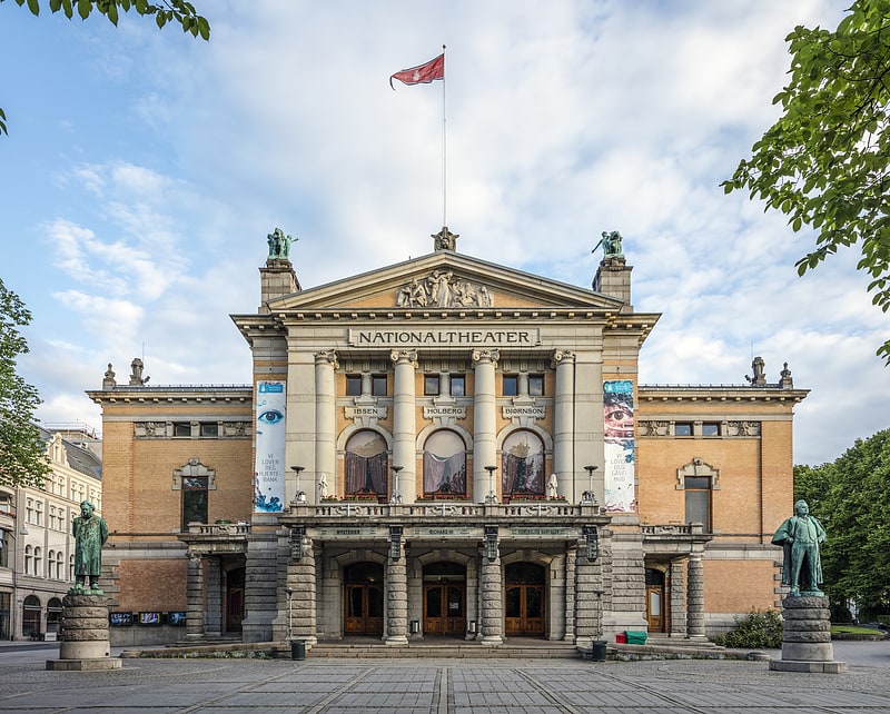Theatergebäude in Oslo, Norwegen