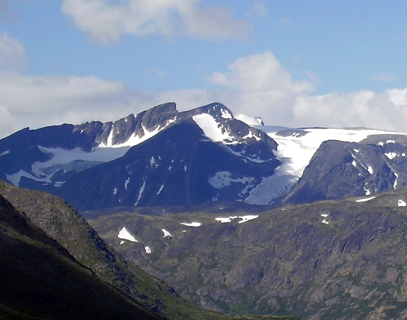 Montaña en Noruega