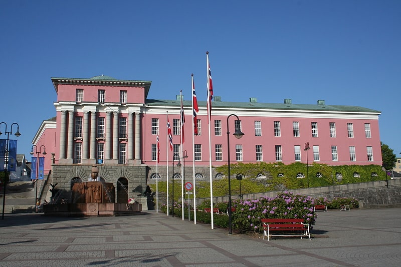 City or town hall in Haugesund, Norway