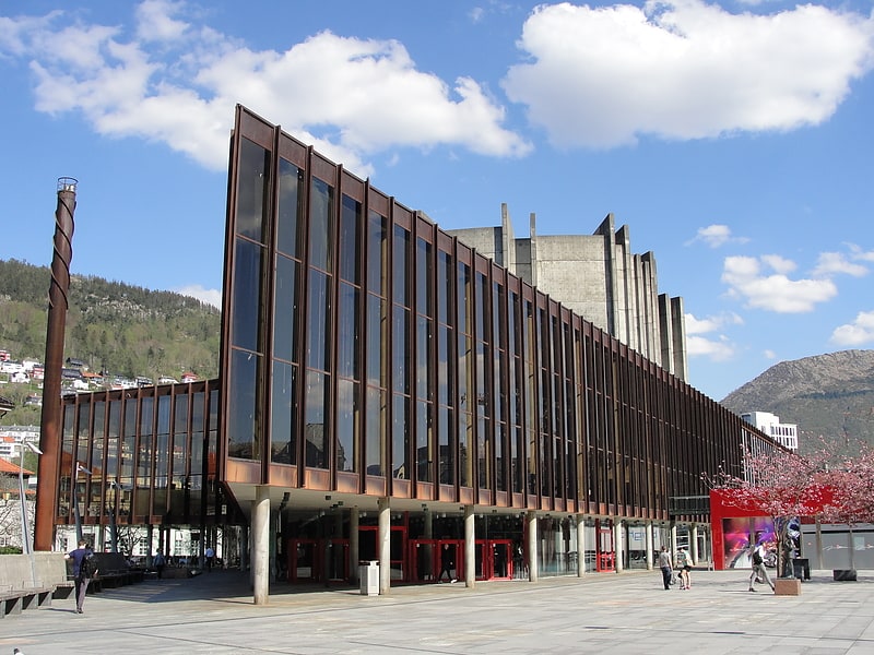 Konzerthalle in Bergen, Norwegen