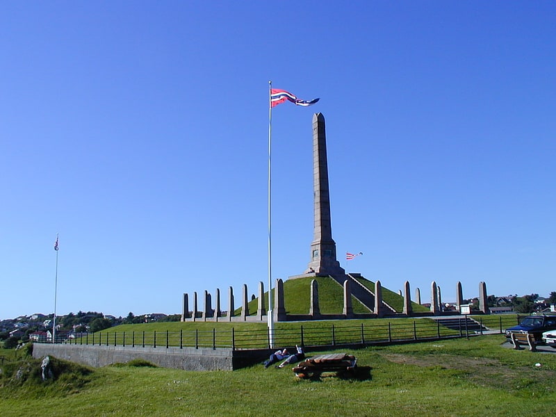 Lugar de interés histórico en Haugesund, Noruega