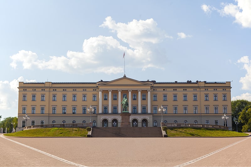 Palacio en Oslo, Noruega