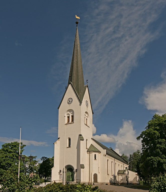 Iglesia luterana en Hamar, Noruega