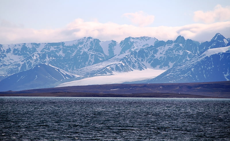 Berg in Svalbard und Jan Mayen
