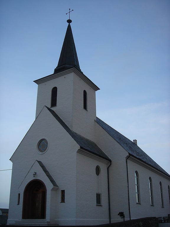 Church in Fedje, Norway