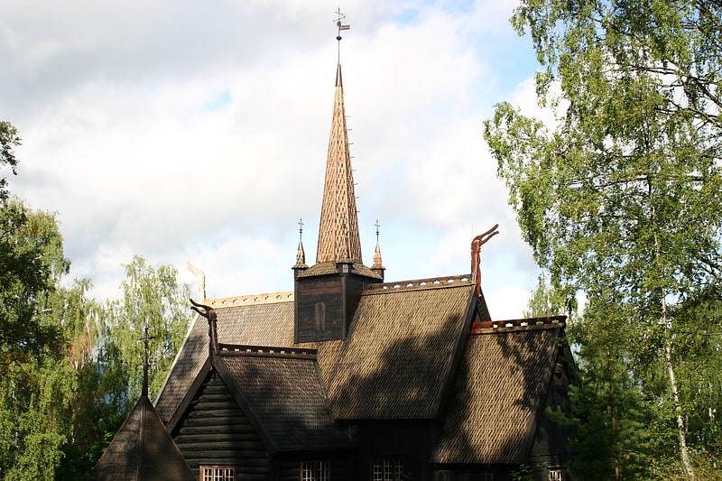 Church in Lillehammer, Norway