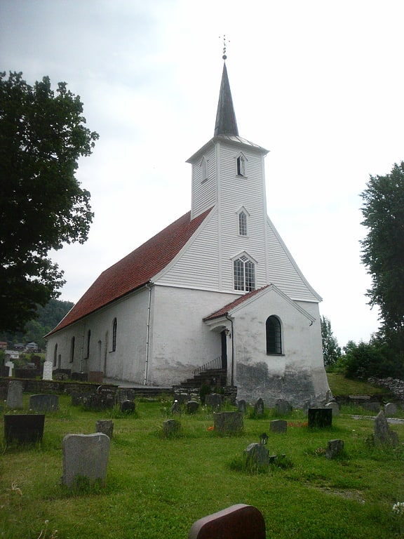 Church in Hosanger, Norway