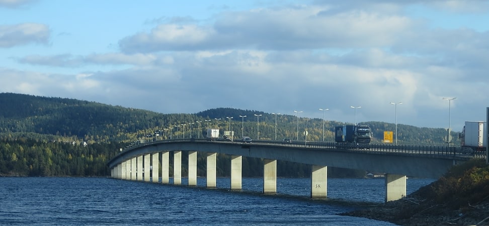 Box girder bridge in Norway