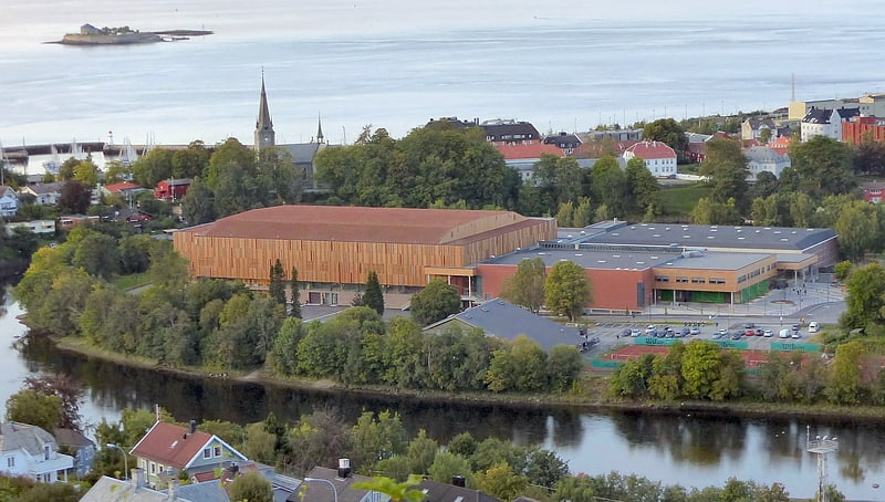 Stadion in Trondheim, Norwegen