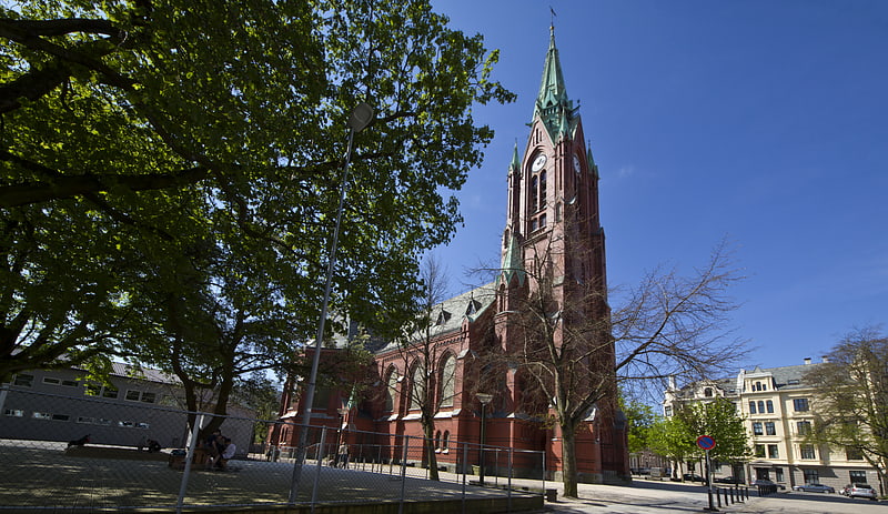 Parish church in Bergen, Norway