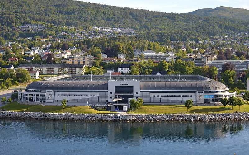 Stadium in Molde, Norway