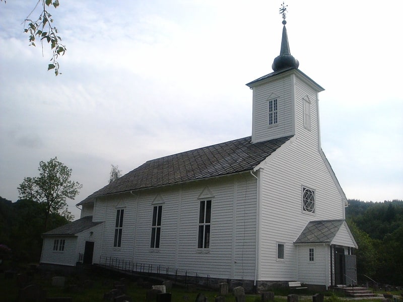 Church in Lonevåg, Norway