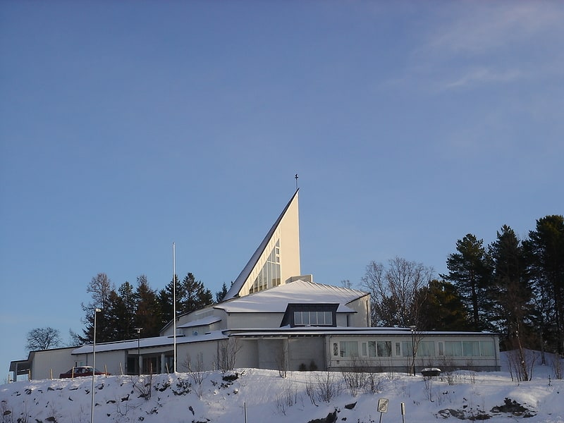 Church in Harstad, Norway