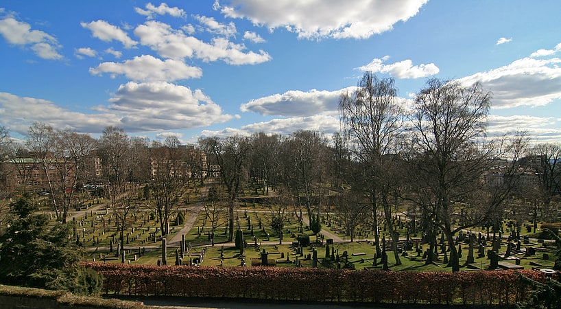 Friedhof in Oslo, Norwegen