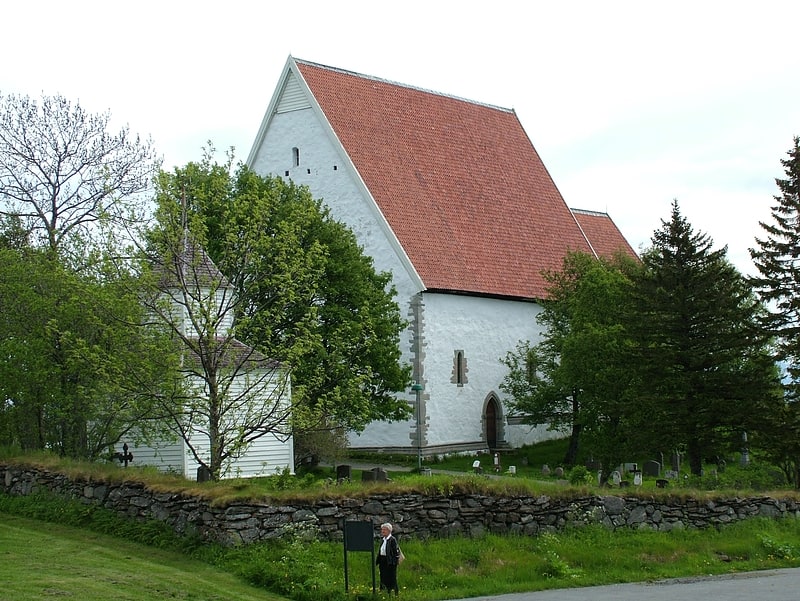 Kirche in Harstad, Norwegen