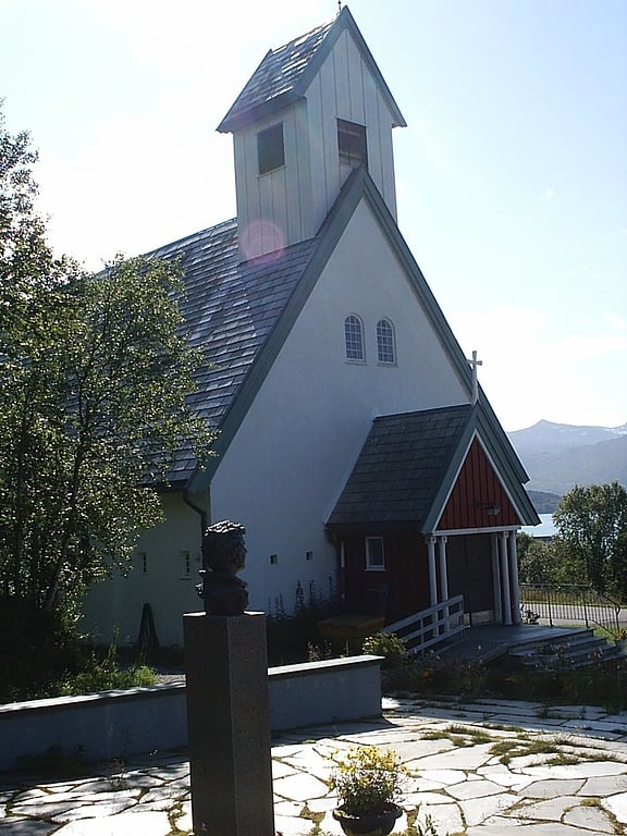 Church in Skaland, Norway