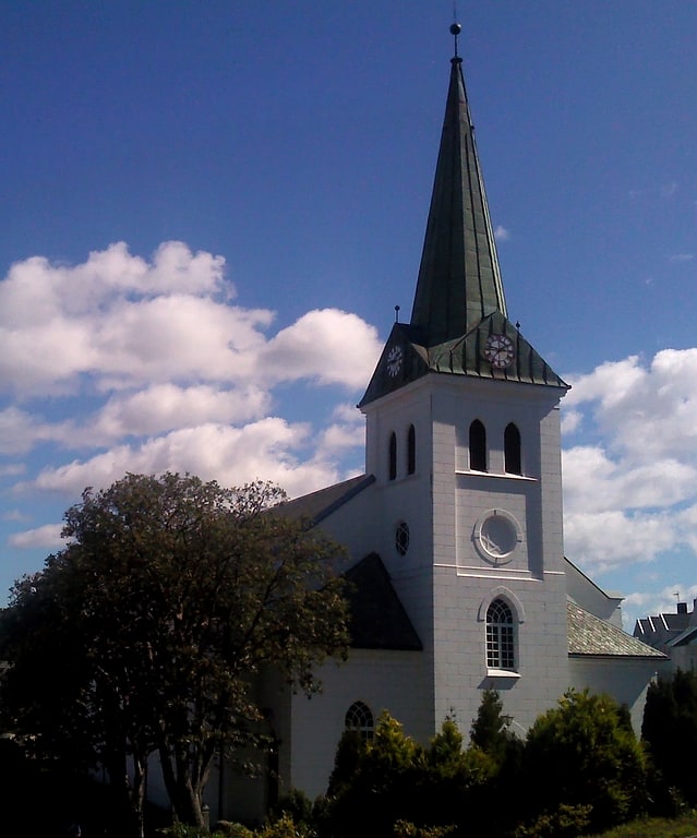 Church in Farsund, Norway