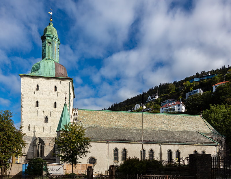 Kathedrale in Bergen, Norwegen