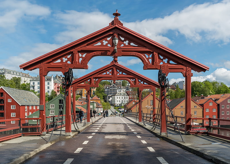 Pont à Trondheim, Norvège