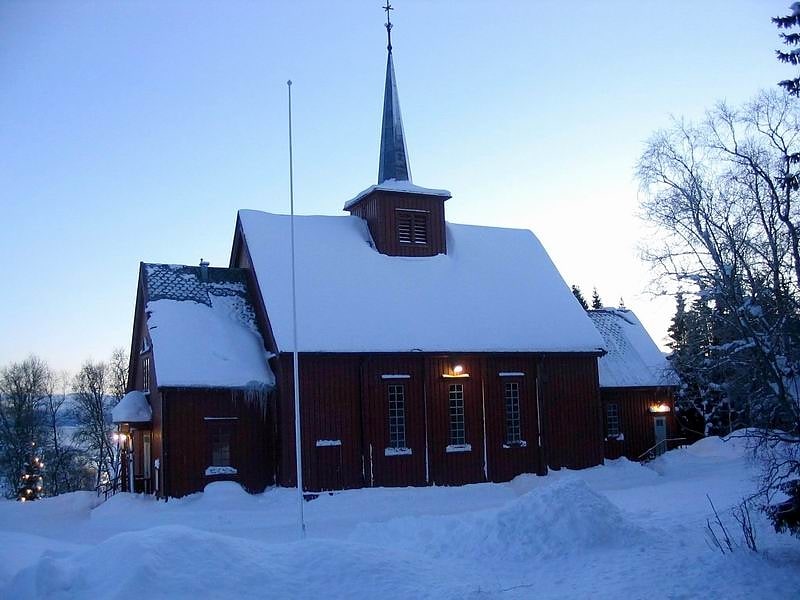 Church in Sørvik, Norway