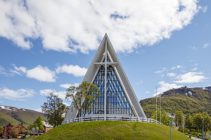 Catedral en Tromsø, Noruega