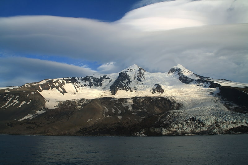 Glacier in Svalbard and Jan Mayen