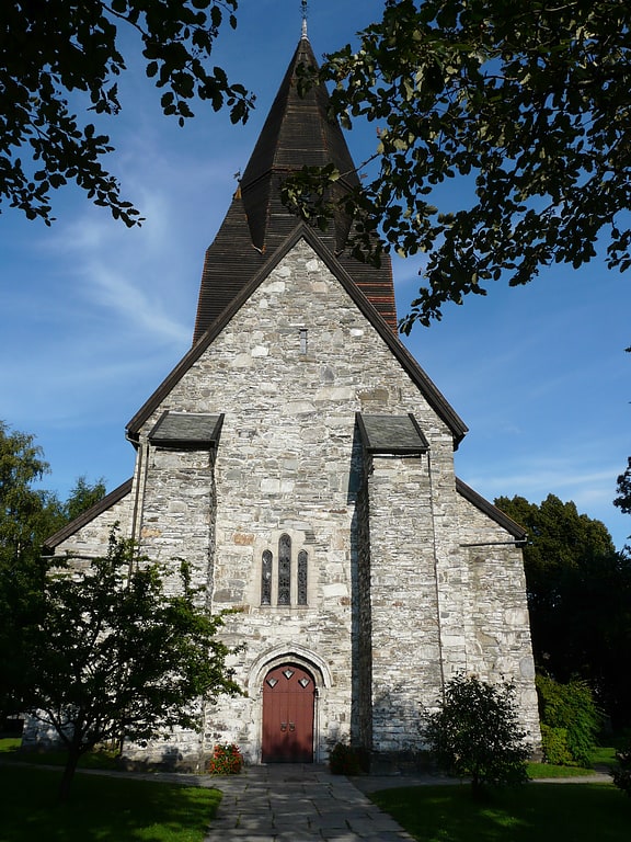 Church in Vossevangen, Norway