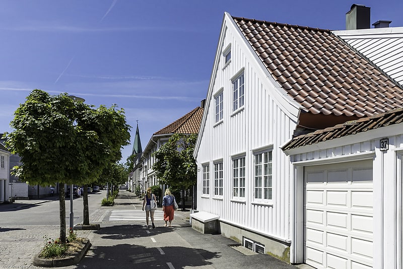 Neighbourhood in Kristiansand, Norway