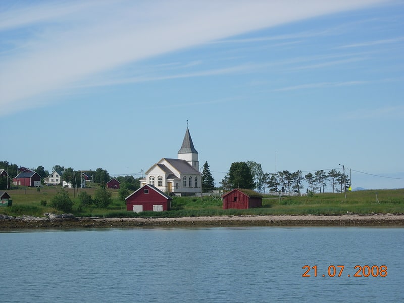 Church in Stonglandseidet, Norway