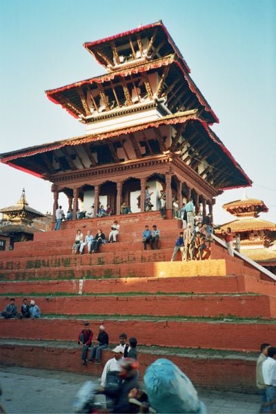 Hindu temple in Kathmandu, Nepal