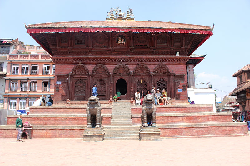 Hindu temple in Kathmandu, Nepal