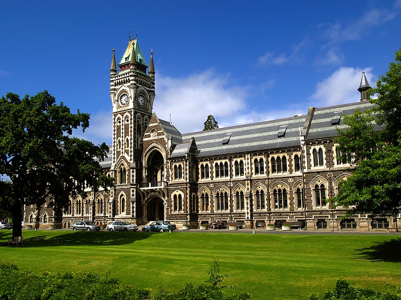 Uczelnia publiczna w Dunedin, Nowa Zelandia