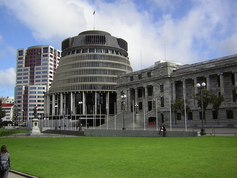 Gebäudekomplex in Wellington, Neuseeland