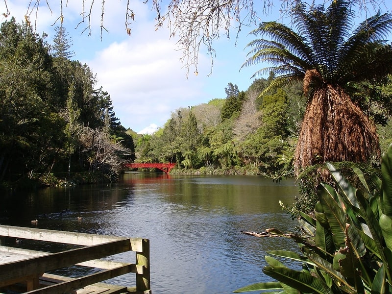 Park in New Plymouth, New Zealand