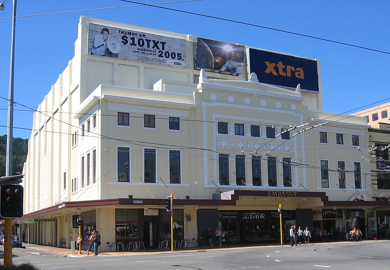 Complexe de cinéma à Wellington, Nouvelle-Zélande