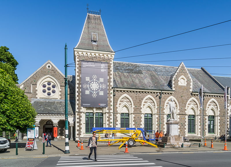 Musée à Christchurch, Nouvelle-Zélande