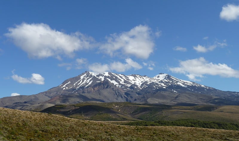 Wulkan w Nowej Zelandii