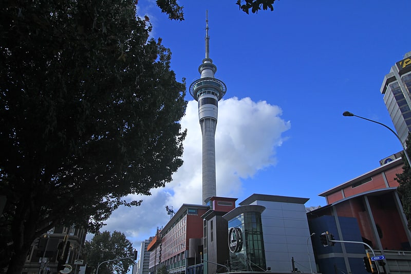 Turm in Auckland, Neuseeland