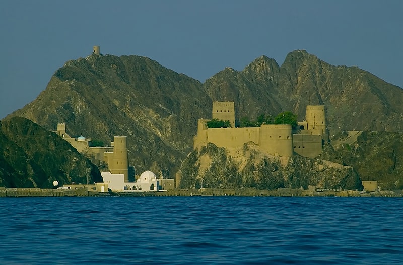 Castle in Muscat, Oman