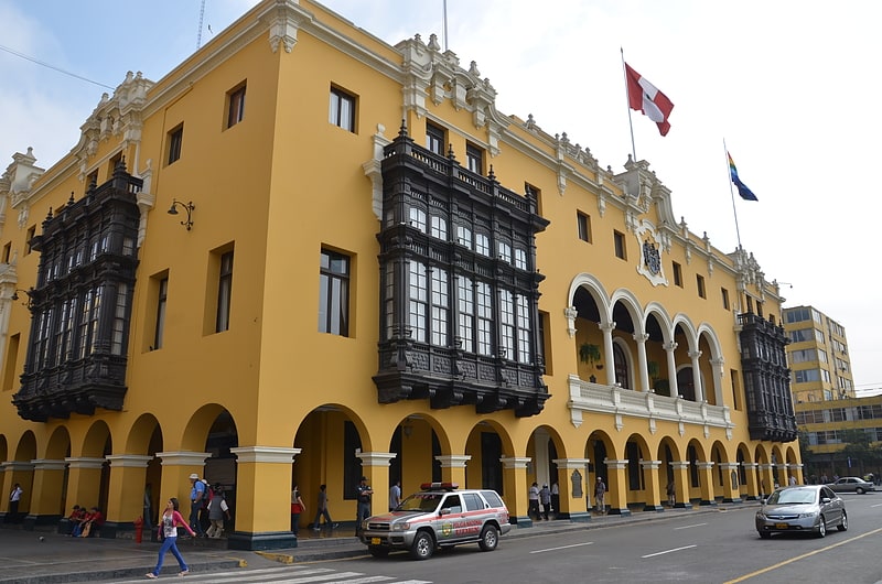 Building in the Lima District, Peru