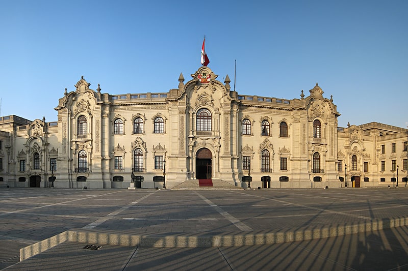 Palace in the Lima District, Peru