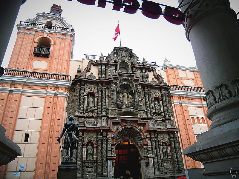 Catholic church in the Lima District, Peru