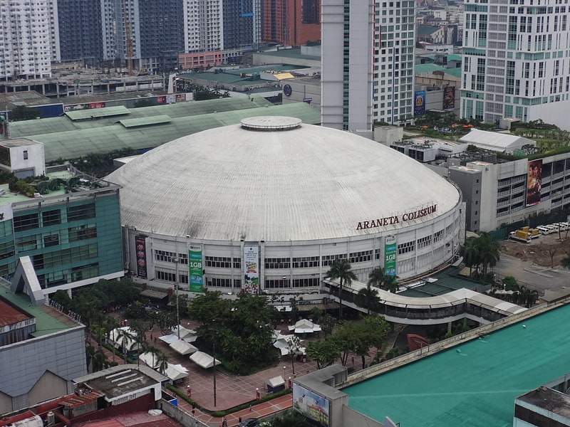 Salle omnisports à Quezon City, Philippines