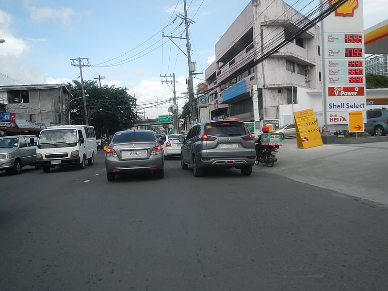 Route in Parañaque, Philippines